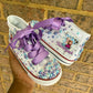 Frozen Bling Converse Sneakers,