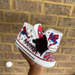 Spider Man Bling Converse Sneakers,