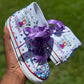 Frozen Bling Converse Sneakers,