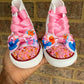 Ms Rachel Bling Converse Sneakers, Ms Rachel Personalize Bling sneakers