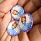 Glass Embellishments ( set of 3)