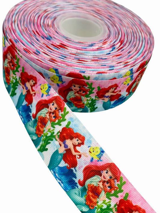 Mermaid Ribbon, Princess Ribbon (38mm /1.5 inches)