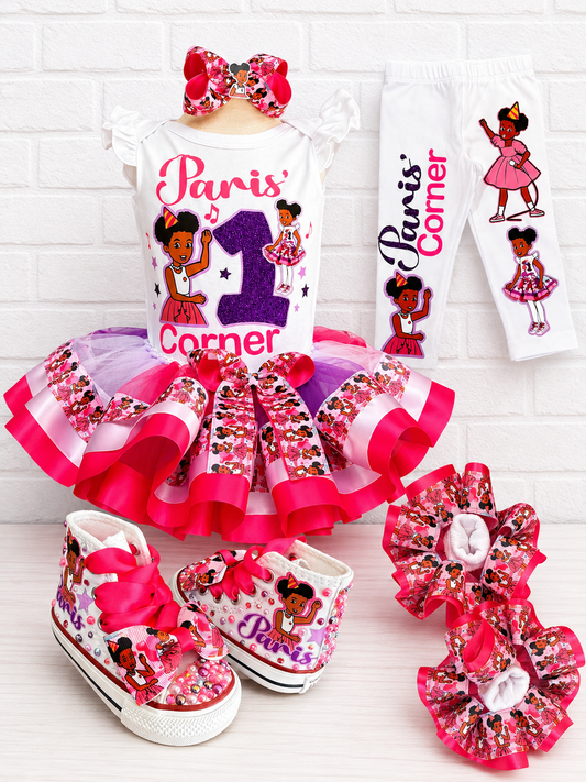 Gracie's Corner Tutu outfit, Gracie's Corner tutu set, Gracie's Corner Dress, Gracie's Corner Birthday outfit