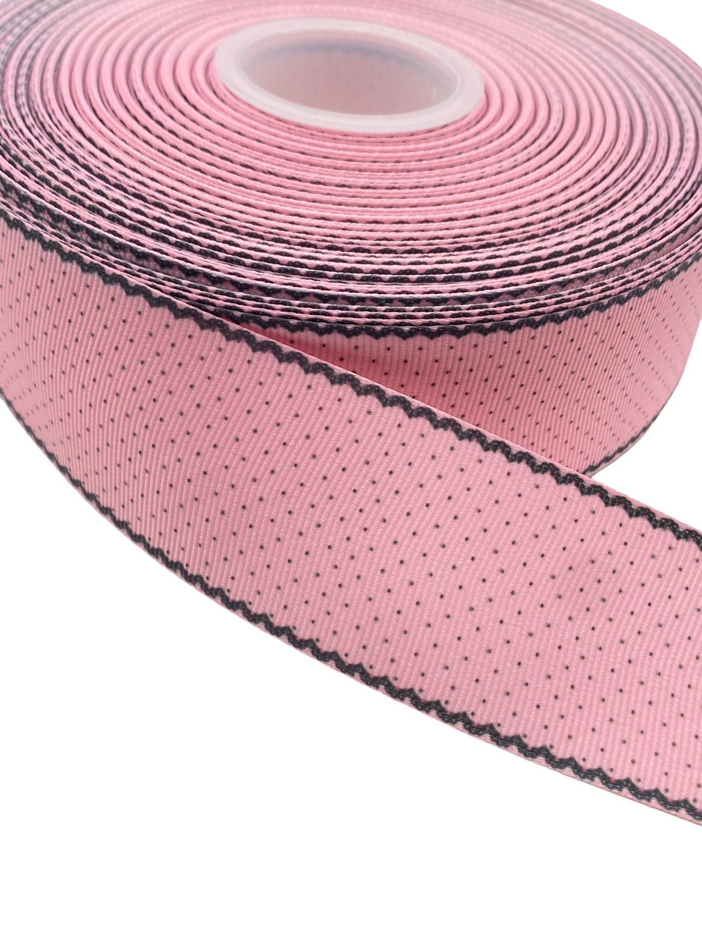 38mm / 1.5 inch Ribbon, Pink Polka dot Ribbon (1 Yard) 🎀April New🎀