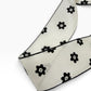 Black and white Flower Chiffon Ribbon(per yard ) 1.5 inch