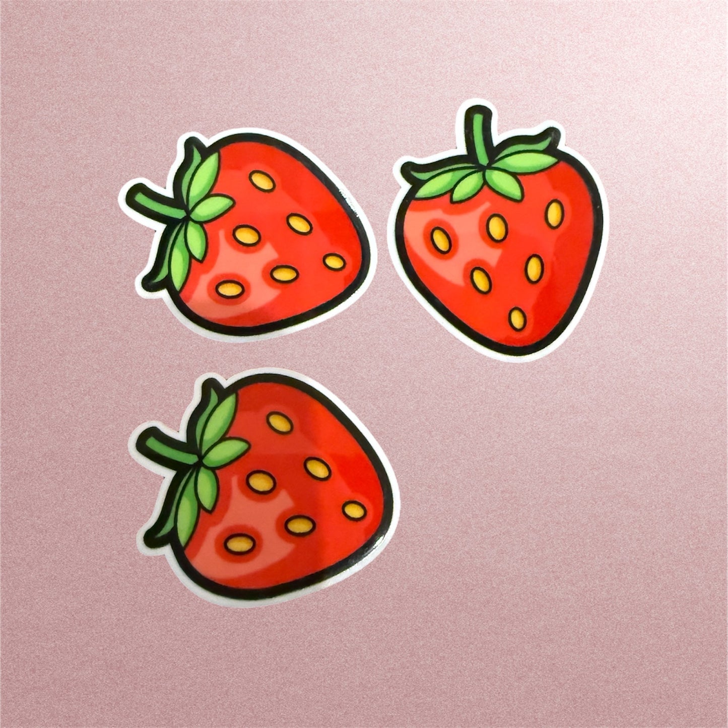 Strawberries resin Planar (price is for 1)