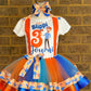 Blippi Tutu outfit, Blippi tutu outfit set