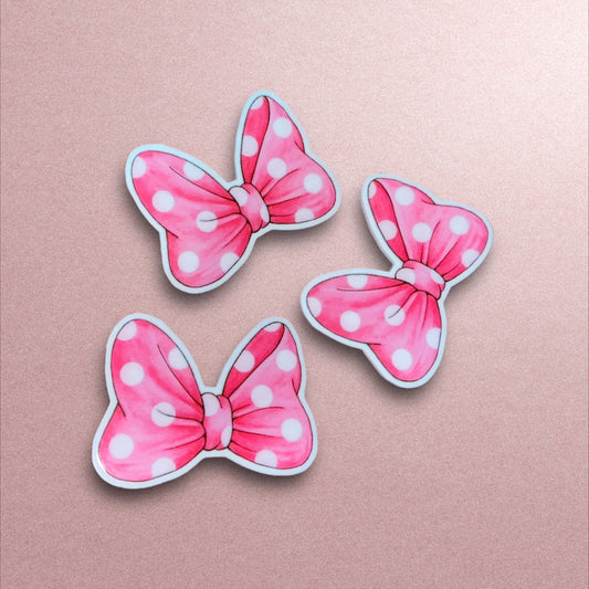 Minnie Bow Resin Planar (Price is for 1)