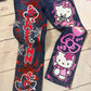 Spider Man & Hello Kitty Denim Set, spider man denim birthday outfit, hello kitty denim birthday outfit