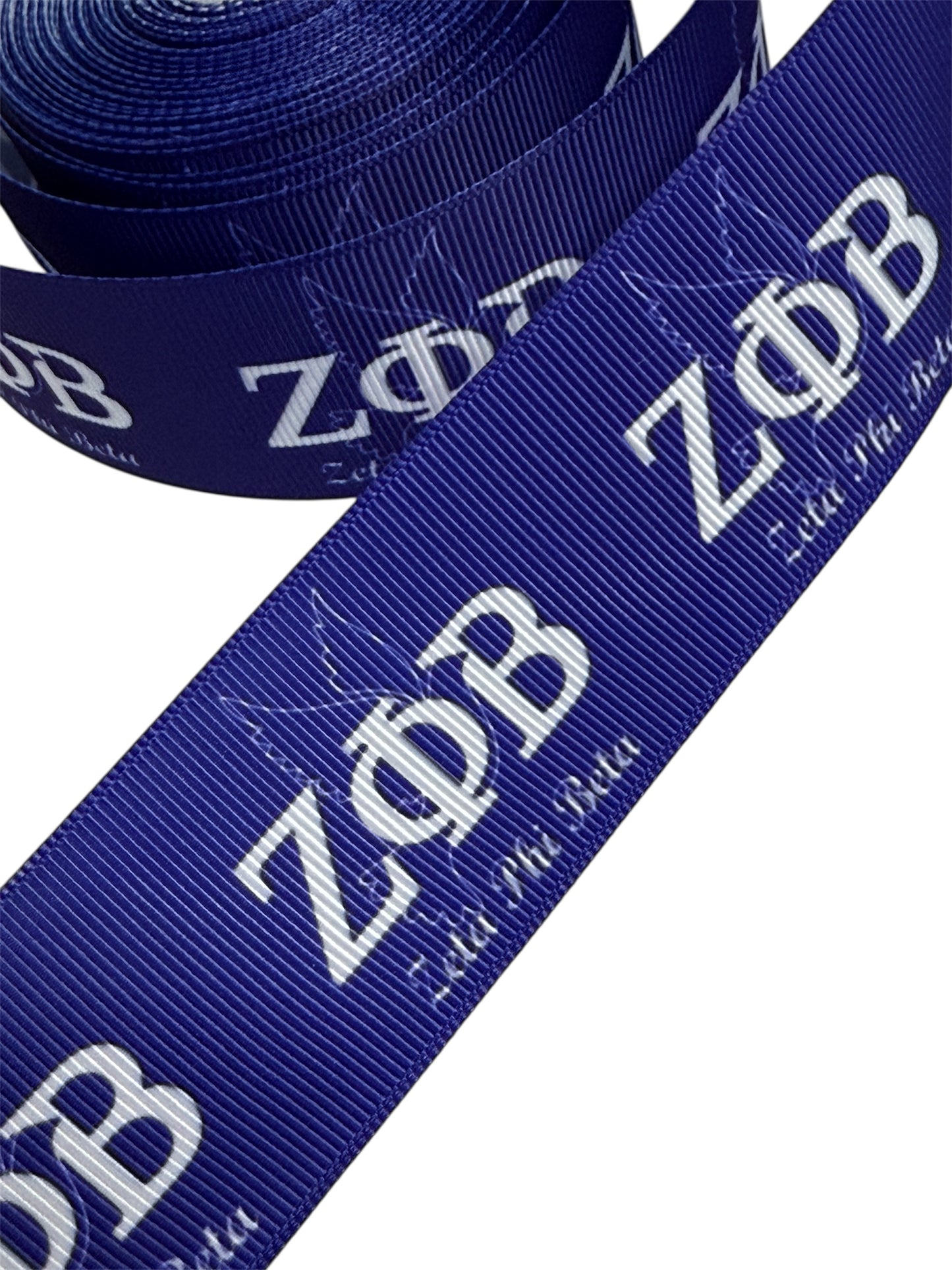 Zeta Phi Beta Sorority Ribbon 🎀 1.5 inch / 38mm Ribbon