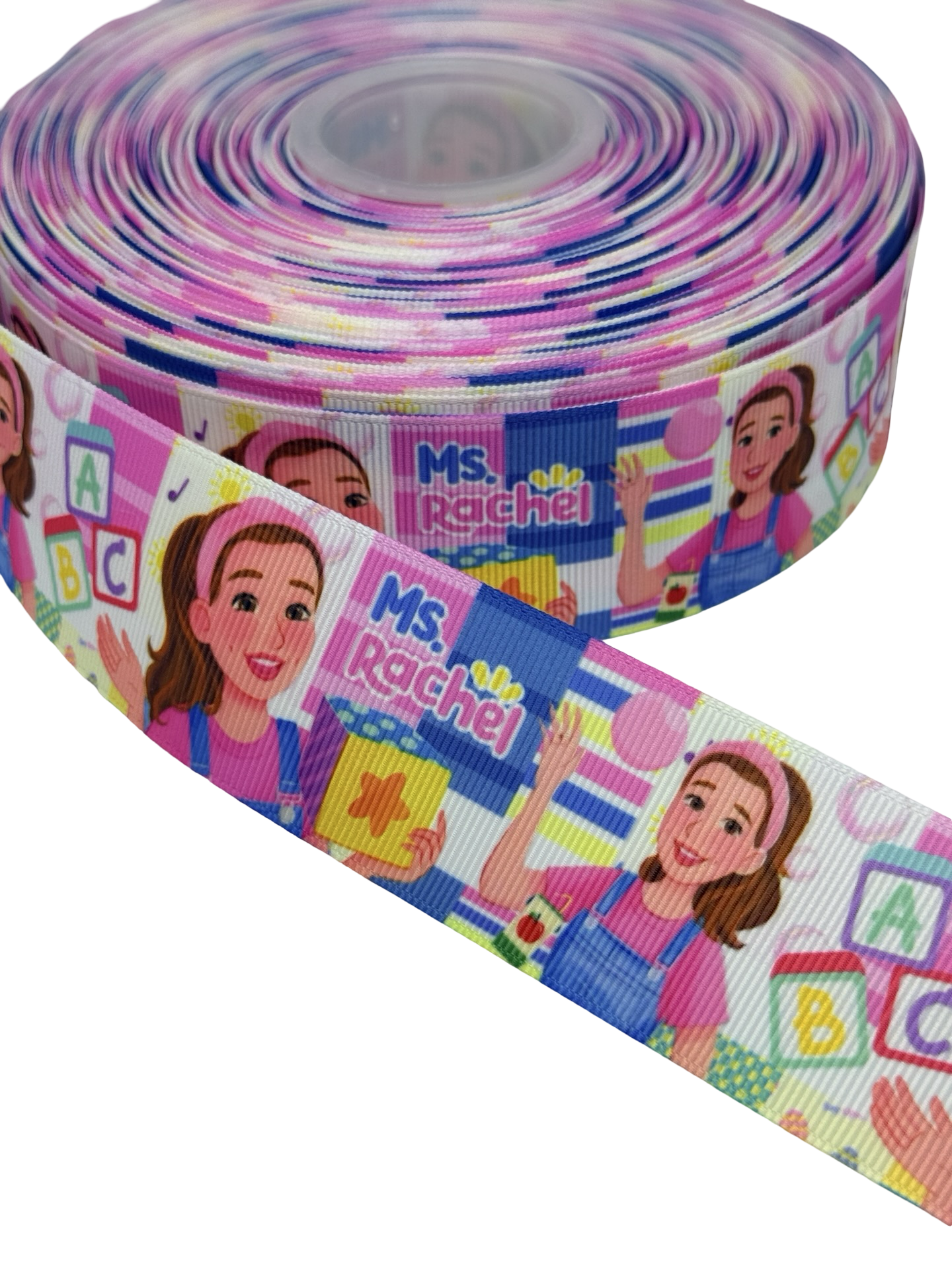 Ms Rachel Ribbon 🟢 1.5 Inch Ms Rachel Ribbon