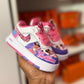 Gracie's Corner sneakers Gracie's Corner air force 1's sneakers Girls af1's Shoes Custom sneakers