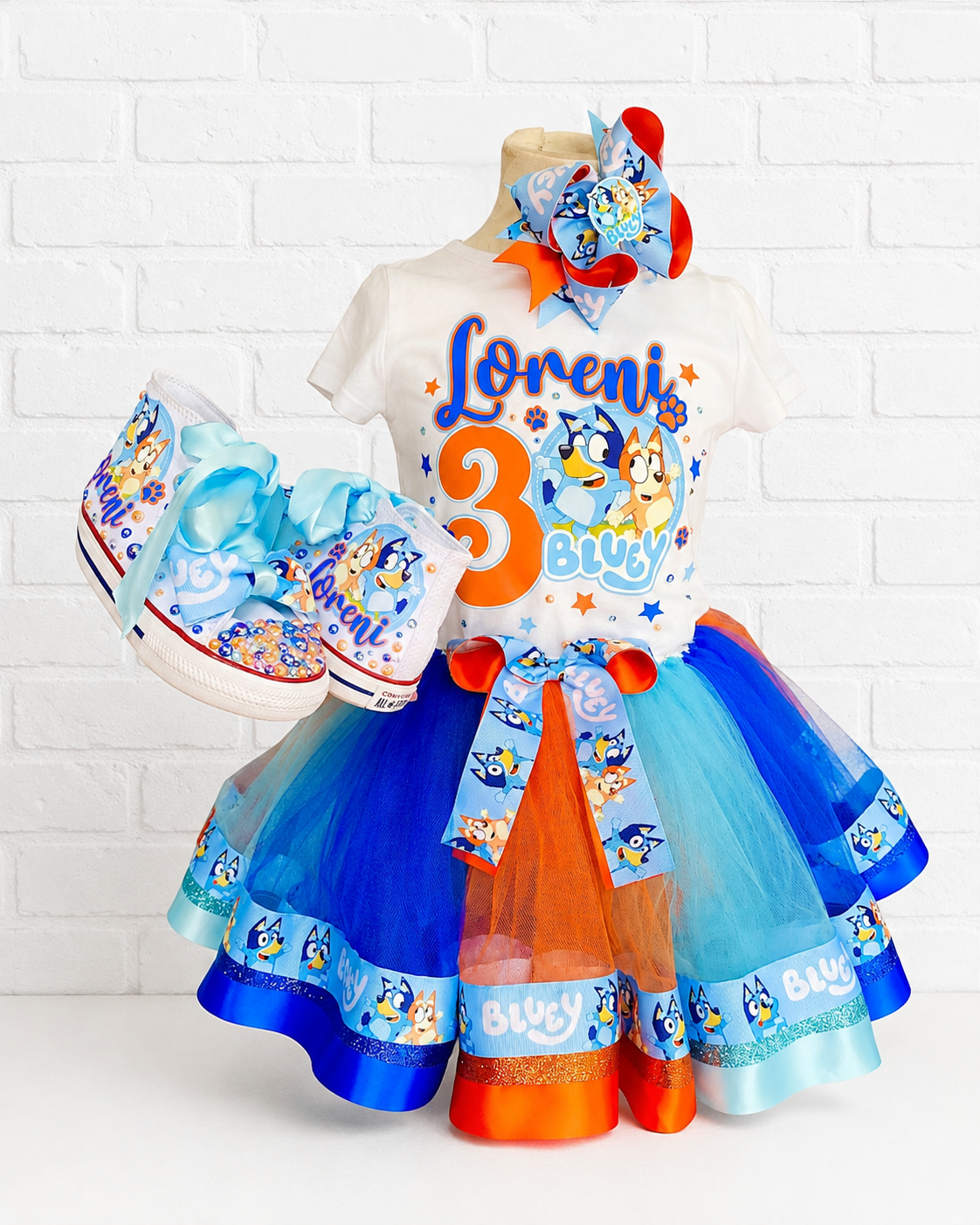 Bluey Birthday Tutu Set | Personalized Bluey tutu Outfit