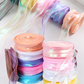 Iridescent Fishtail Yarn Ribbons | wired Ribbon | Price Per Yard