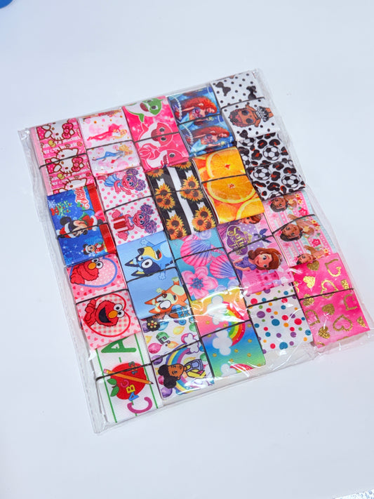 Ribbon Bundle deal 20 yards of ribbon ( C#6)