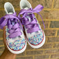 Frozen Bling Converse Sneakers,