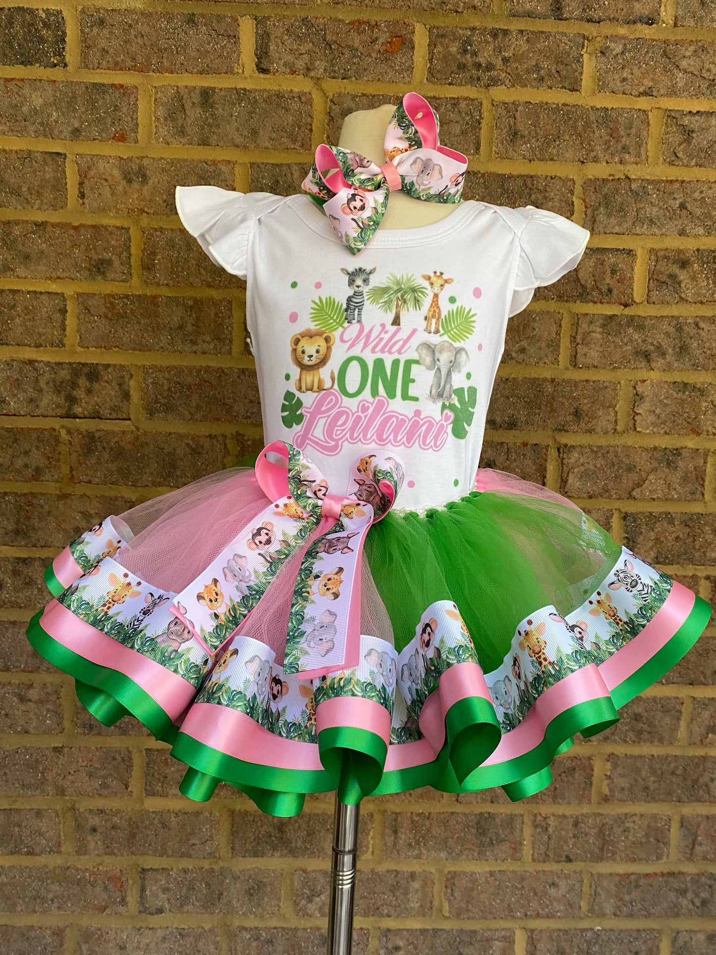 Wild One Tutu Outfit Wild one birthday outfit Wild one tutu outfit Wild one tutu set