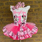 Minnie Mouse tutu set, Minnie Mouse tutu outfit, Minnie Mouse Birthday