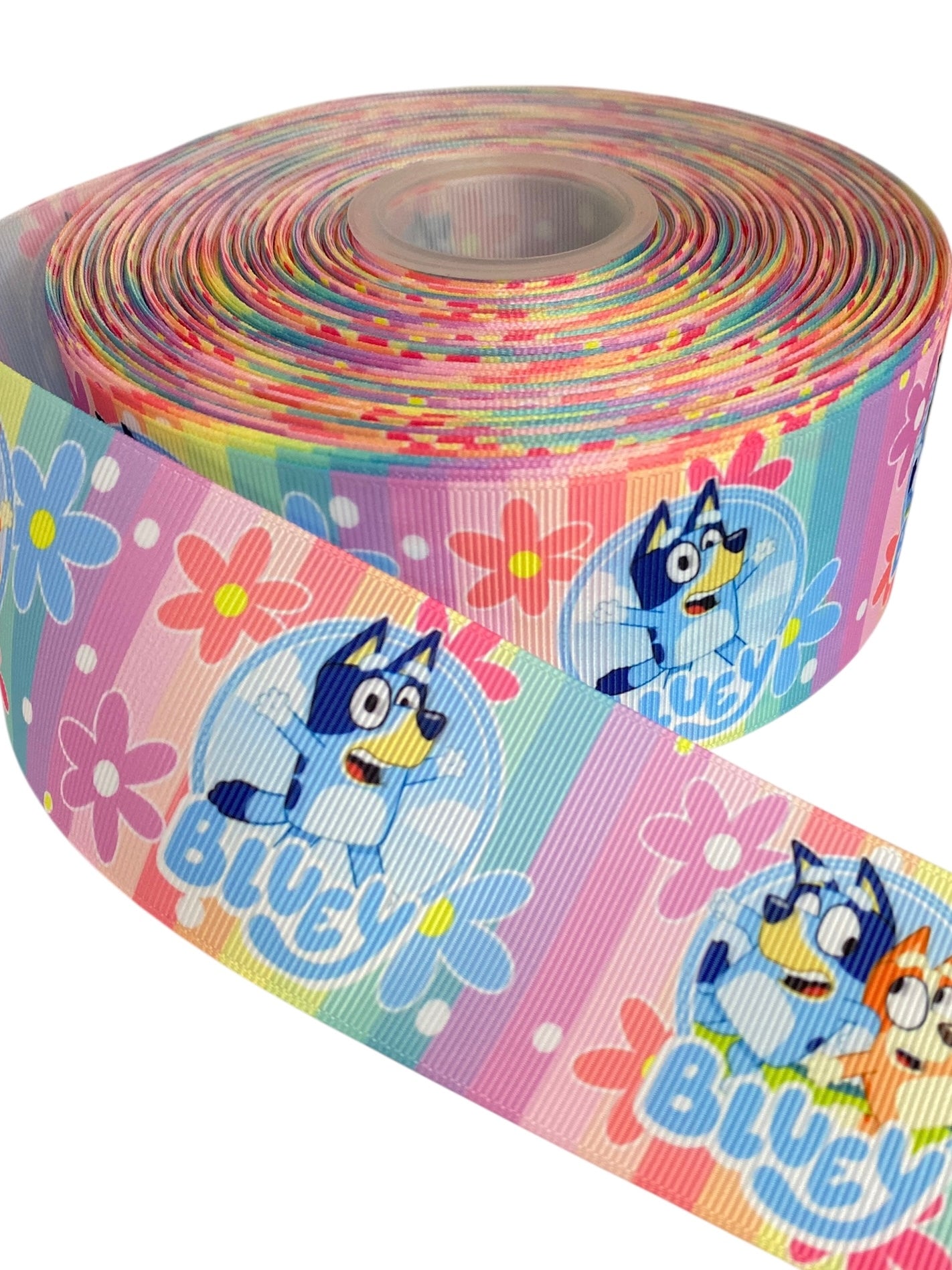 2 Inch Ribbon, Bluey Ribbon🟣 (1 Yard) 🎀 New Arrival🎀