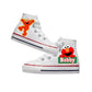 Elmo Boys Overall / Elmo jeans Jumpsuit set with Matching shoes #Mockup