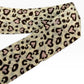 Double side Leopard Print Chiffon Ribbon ( per yard ) 1.5 inch