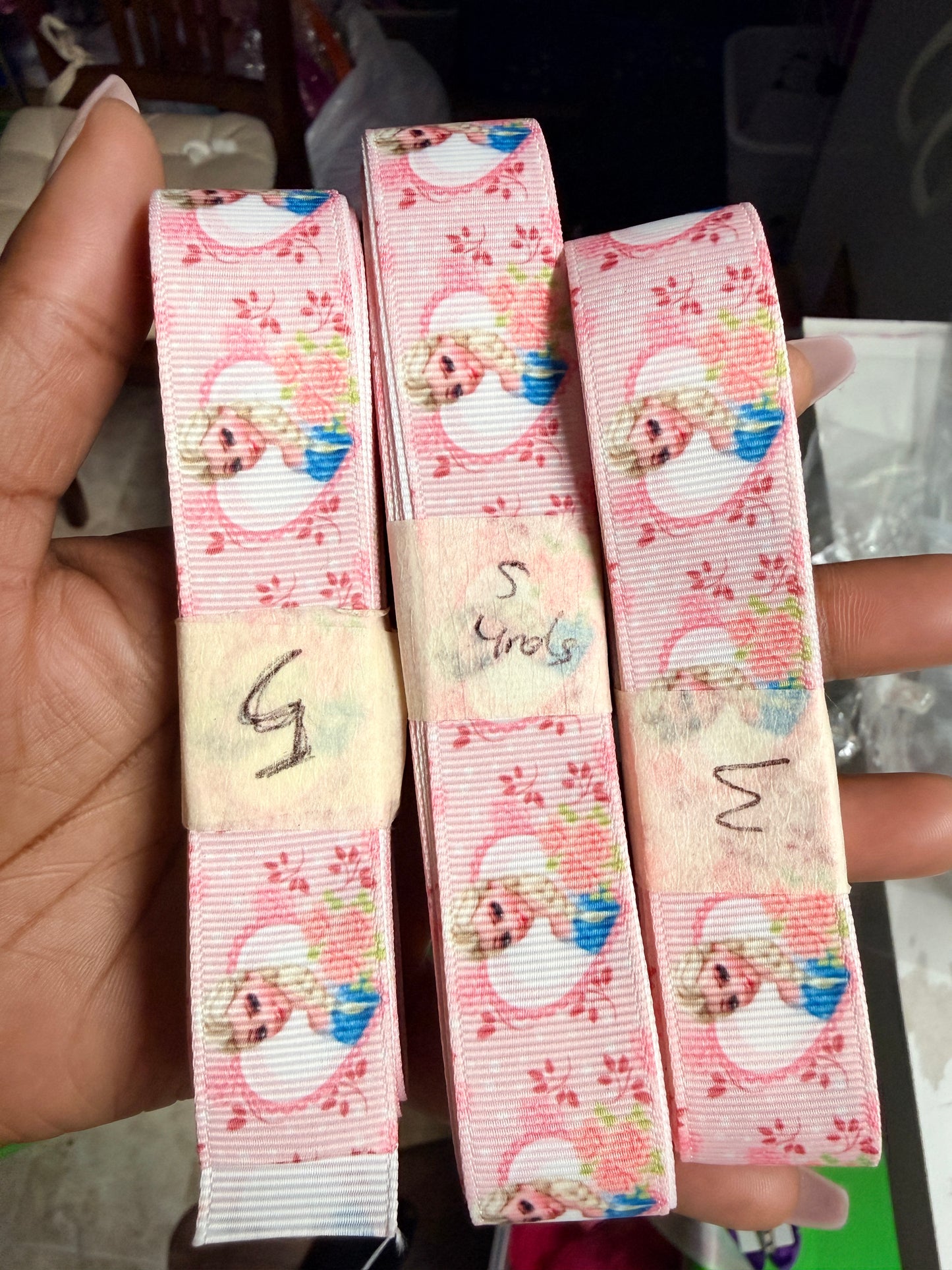 Frozen ribbon (13 yards)