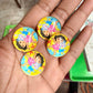 Glass Embellishments ( set of 4)