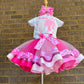 Barbie Tutu Outfit (3 layer Ribbon Trimmed tutu outfit)