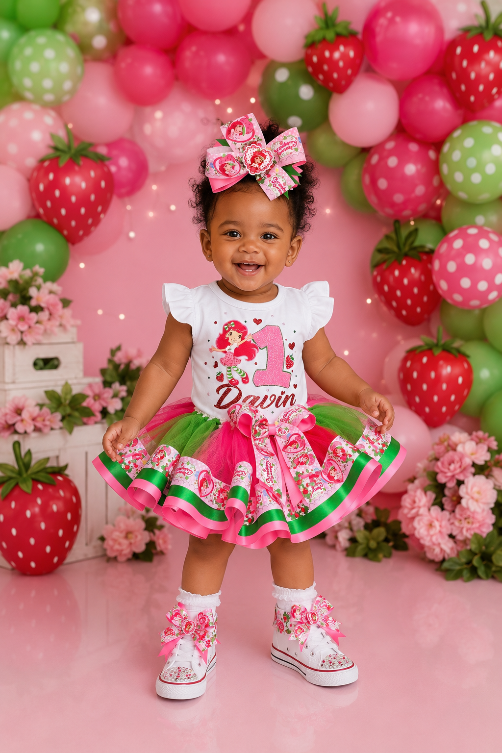 Strawberry shortcake Tutu Outfit, strawberry tutu strawberry outfit Strawberry shortcake tutuset