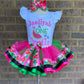 Melon Tutu outfit, one in a melon tutu outfit