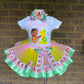 Moana Tutu Outfit  (3 layer Ribbon Trimmed tutu outfit)