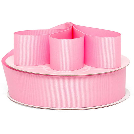 🎀 3 Yards 🎀 1.5inch/38mm Pink Solid Color Grosgrain Ribbon