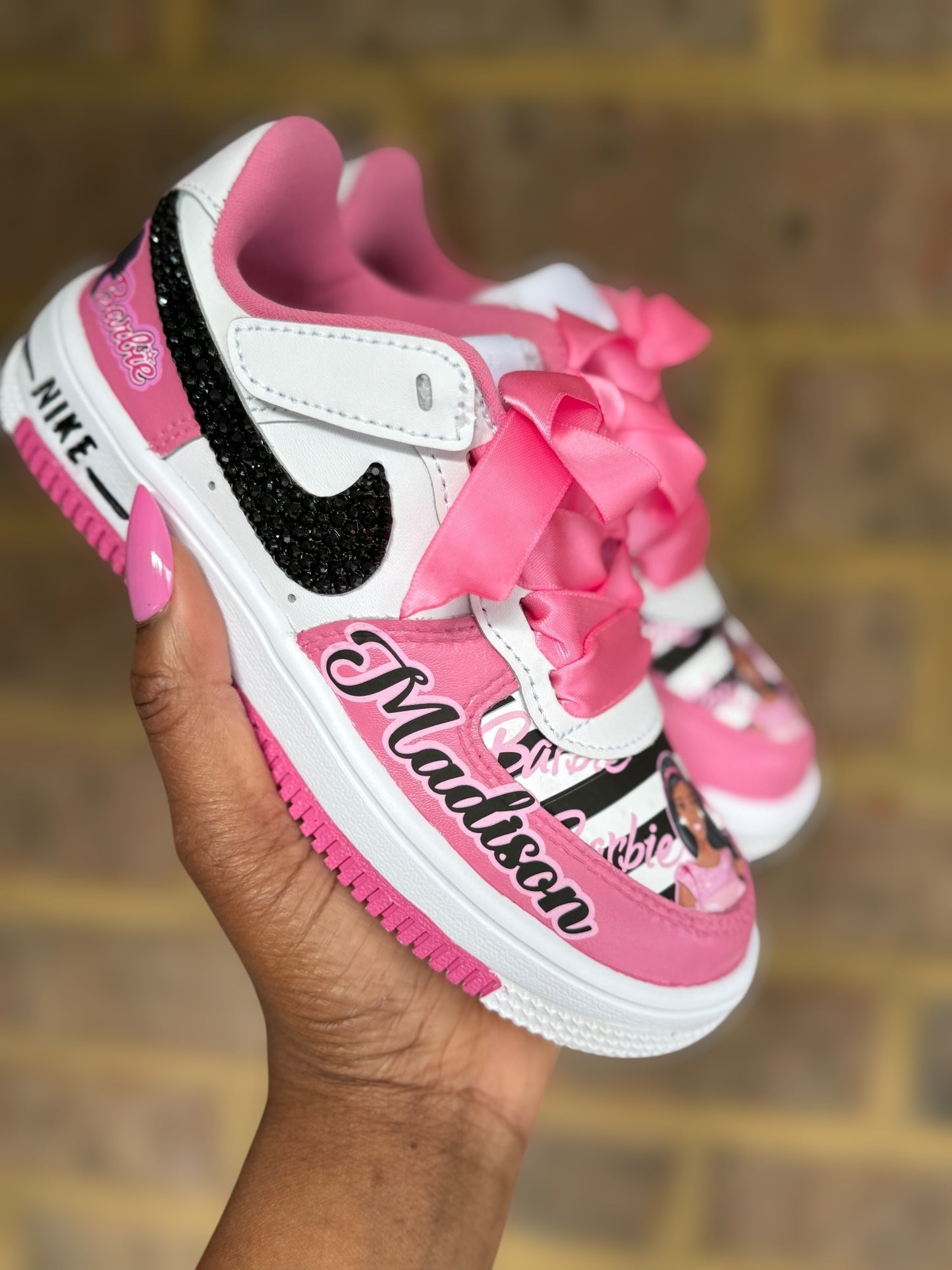Barbie Sneakers, Barbie Air Force 1’s Sneakers Barbie Girl shoes