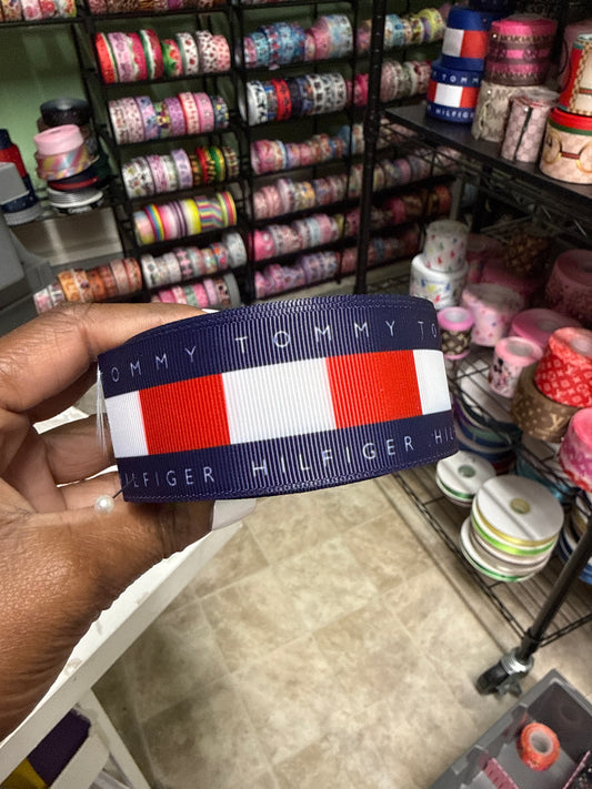 (38mm/1.5 inch Ribbon) 1 yard Tommy