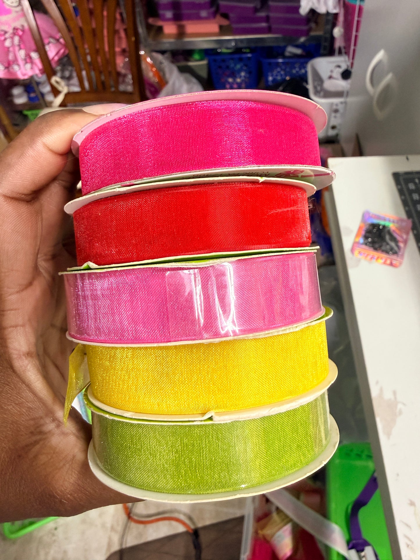 Assorted ribbon