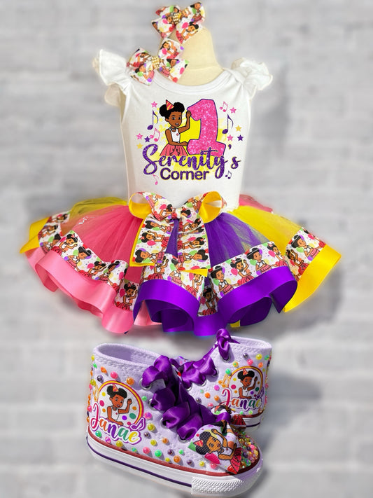 Gracie's Corner Tutu outfit, Gracie's Corner tutu set, Gracie's Corner Dress, Gracie's Corner Birthday