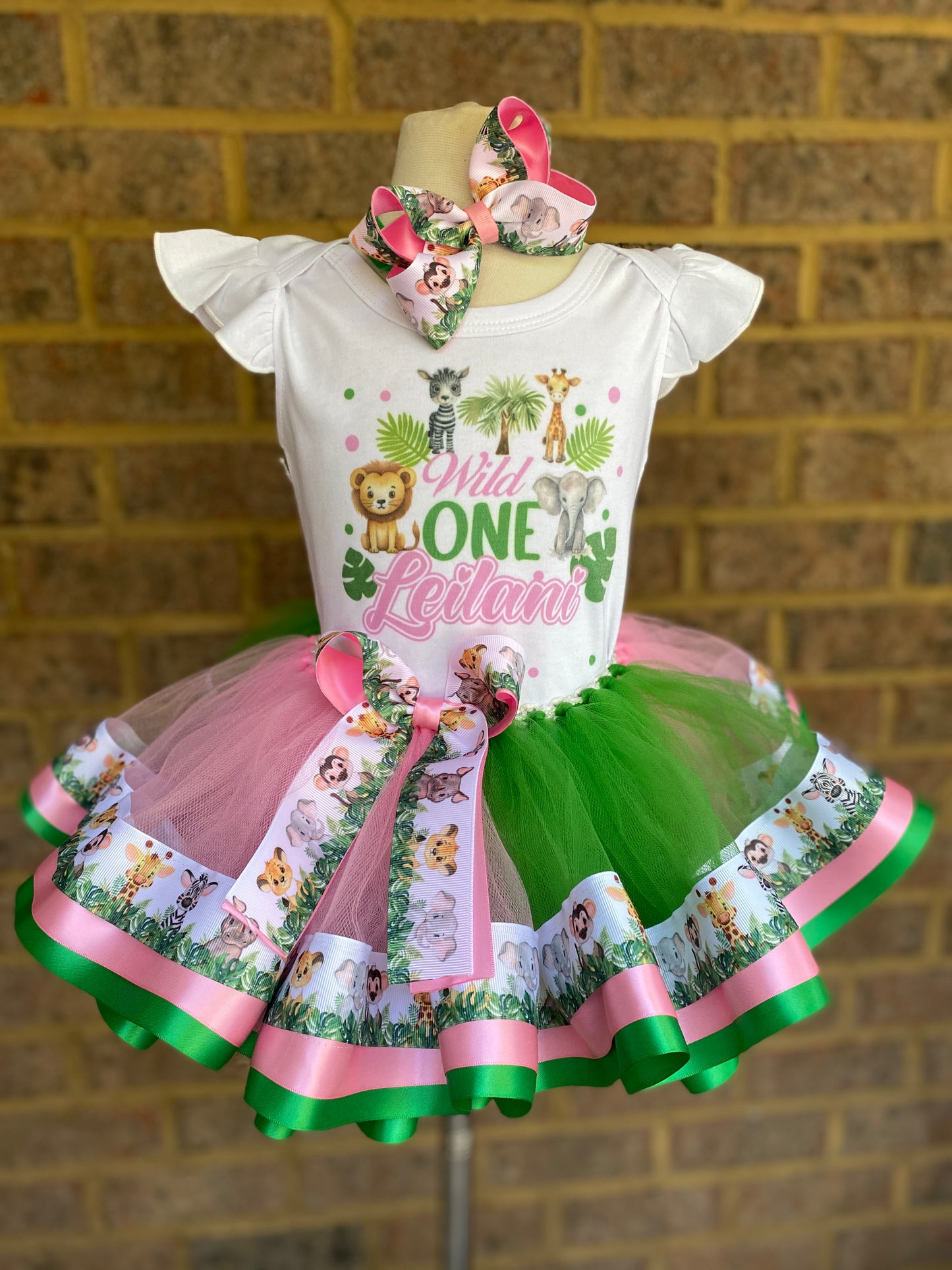 Wild One Tutu Outfit Wild one birthday outfit Wild one tutu outfit Wild one tutu set