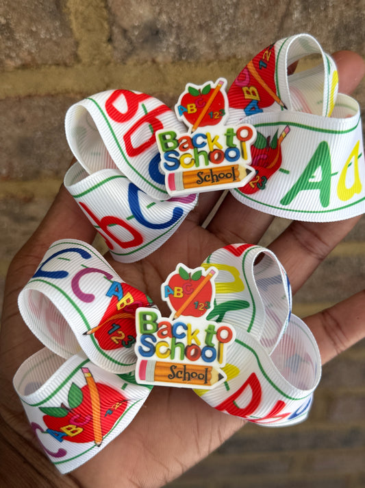 School Hair Clips-Hair clips-Back To School Hair Clips