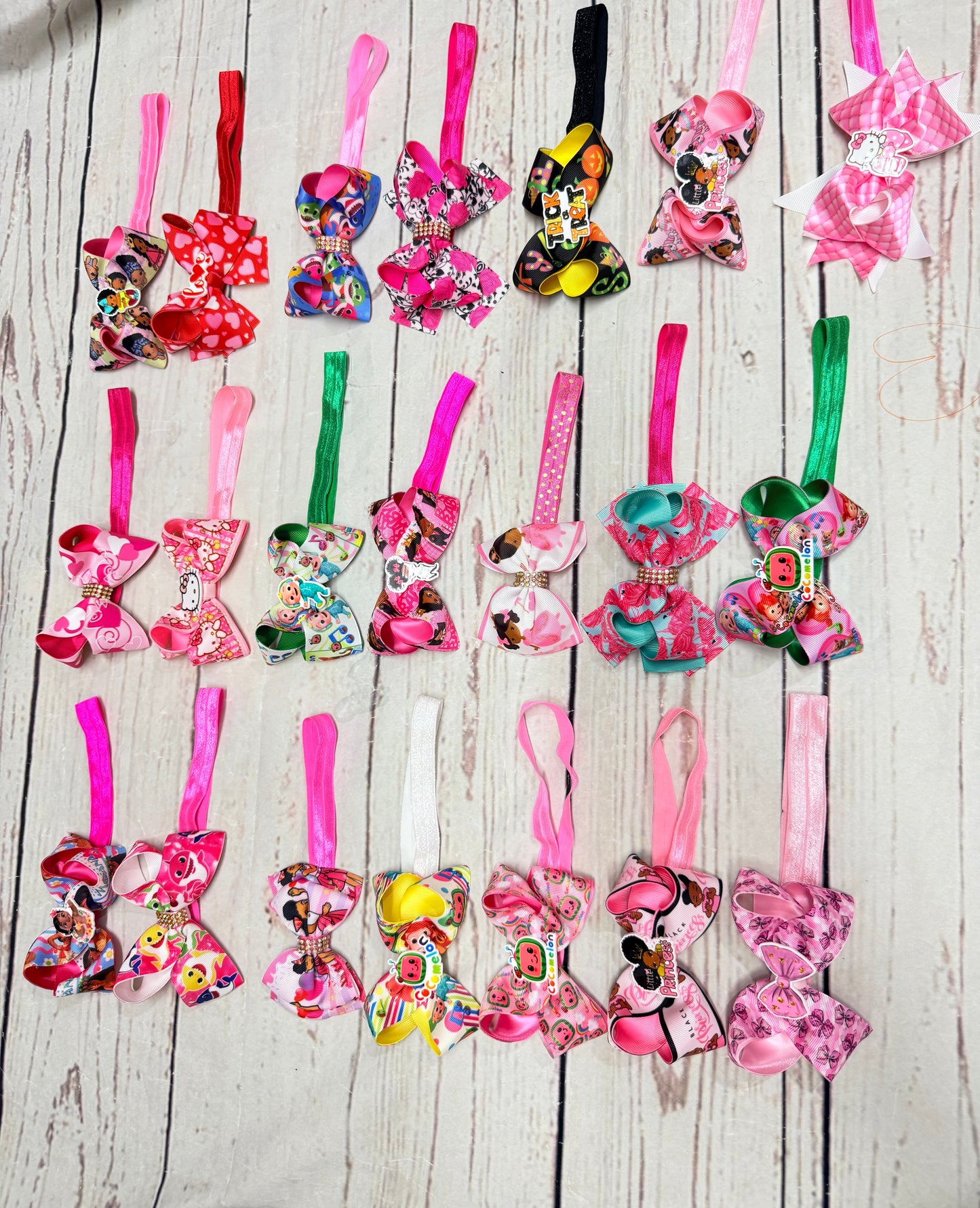 Printed Design Headbands (21 Pieces) B3