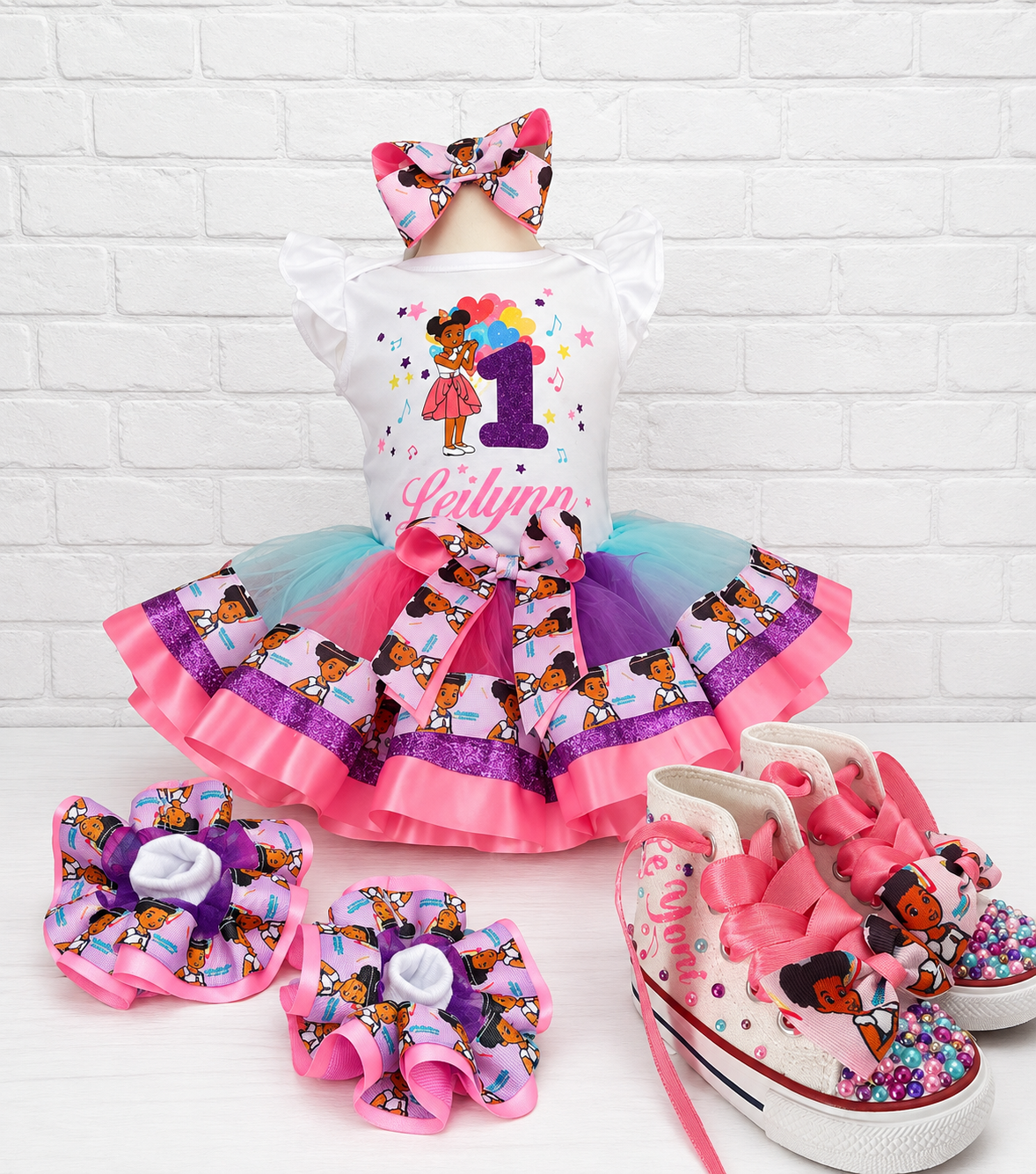 Gracie Corner Tutu Outfit | Gracie Corner Birthday tutu set