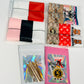 Bundle Deal Yards of Ribbon, 5 resin planar and 5 hair clips