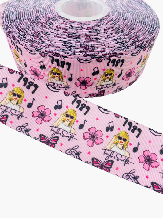 38mm / 1.5 inch Ribbon, Taylor Swift Ribbon (1 Yard) 🎀sale🎀