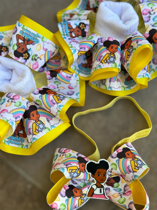 Gracie Corner Tutu socks Gracie Corner Ruffle socks. Ruffle Socks, Gracie corner hair Bow, Gracie corner hair accessory