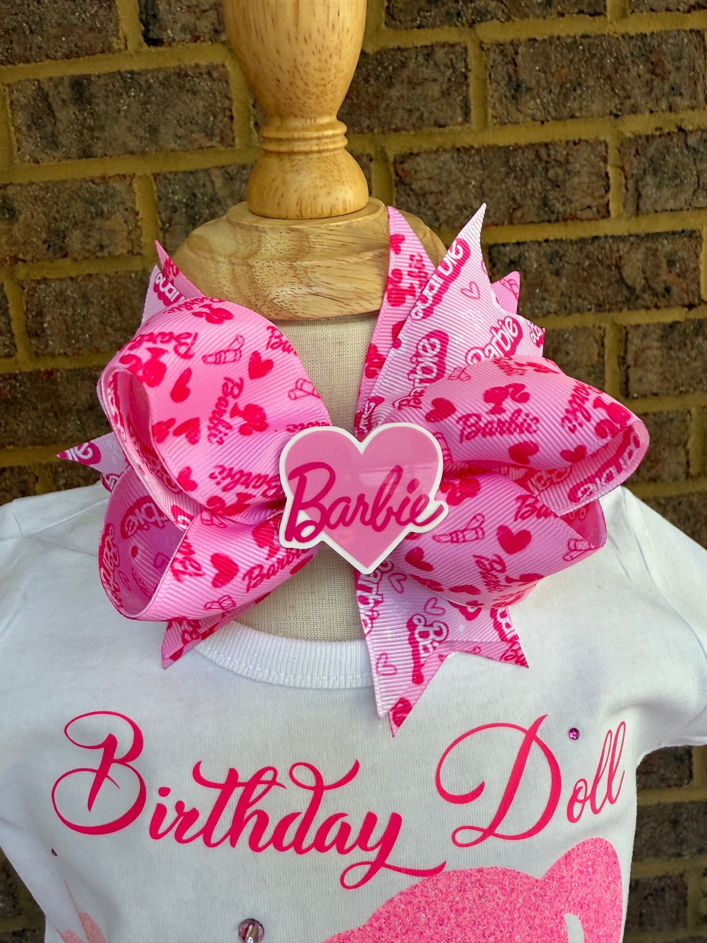 Barbie Tutu Outfit (3 layer Ribbon Trimmed tutu outfit)