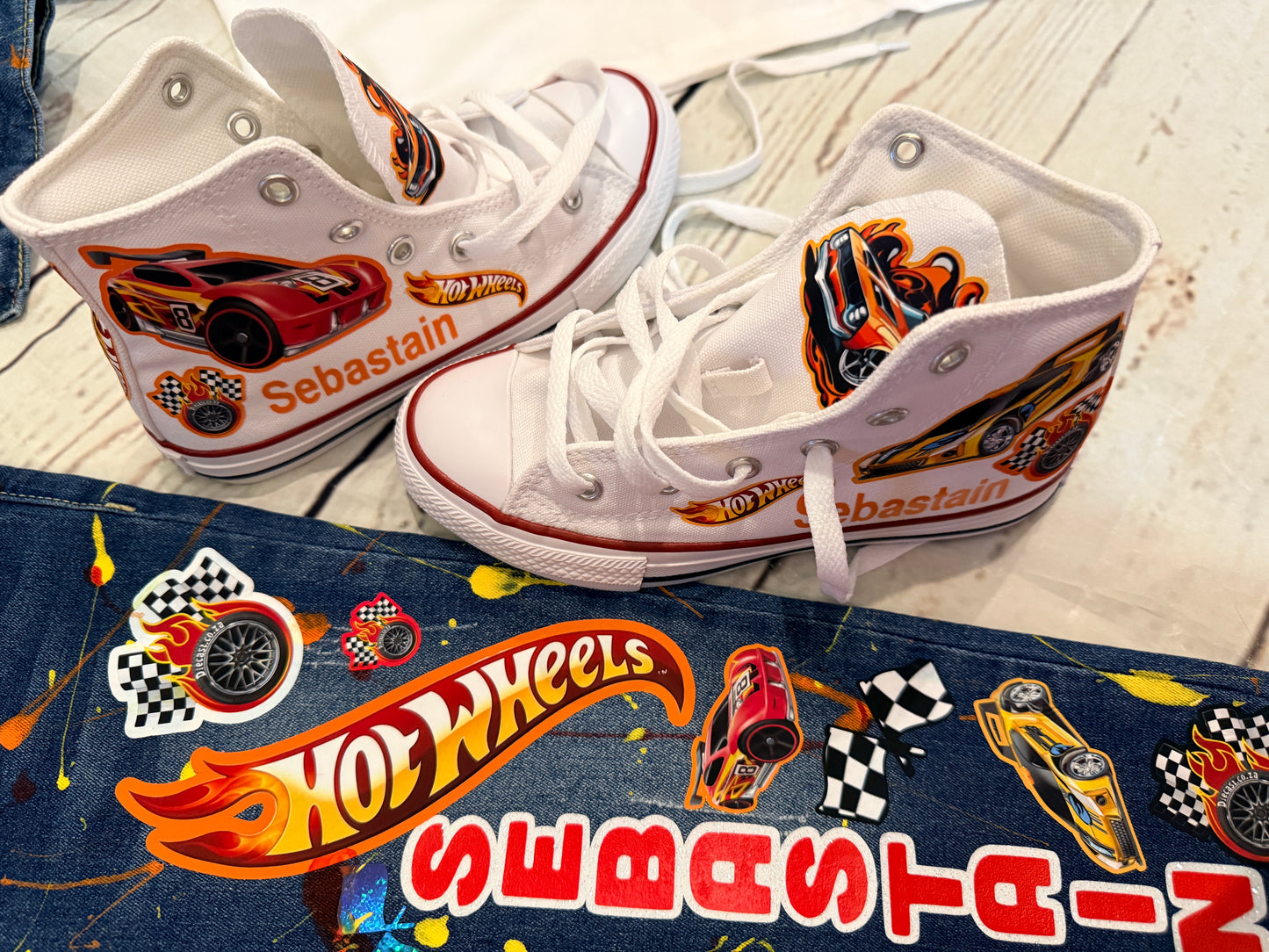 Hot wheels Denim Birthday outfit, Hot wheels Denim set