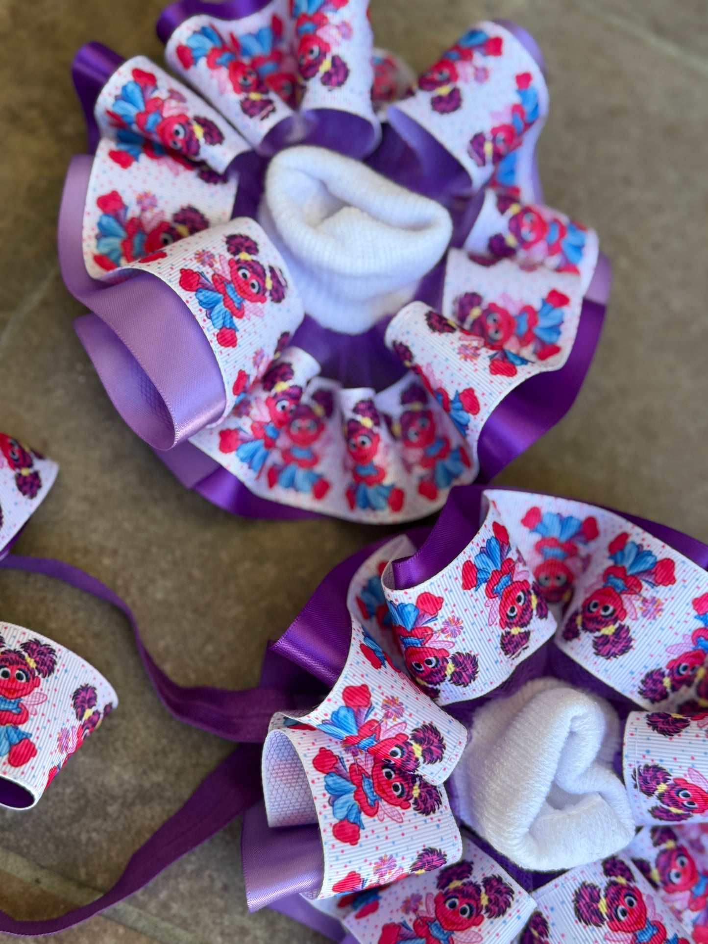 Abby Ruffle Socks, Abby tutu socks, Abby Hair Accessory