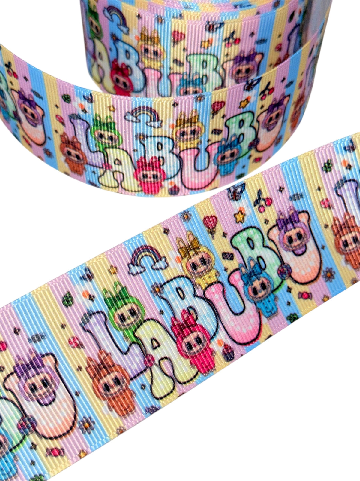 Character Ribbon LaBuBu Ribbon 🎀 1.5 inch / 38mm Ribbon – Isabelle Bow Boutique
