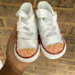 Gracie Corner Bling Converse Sneakers,