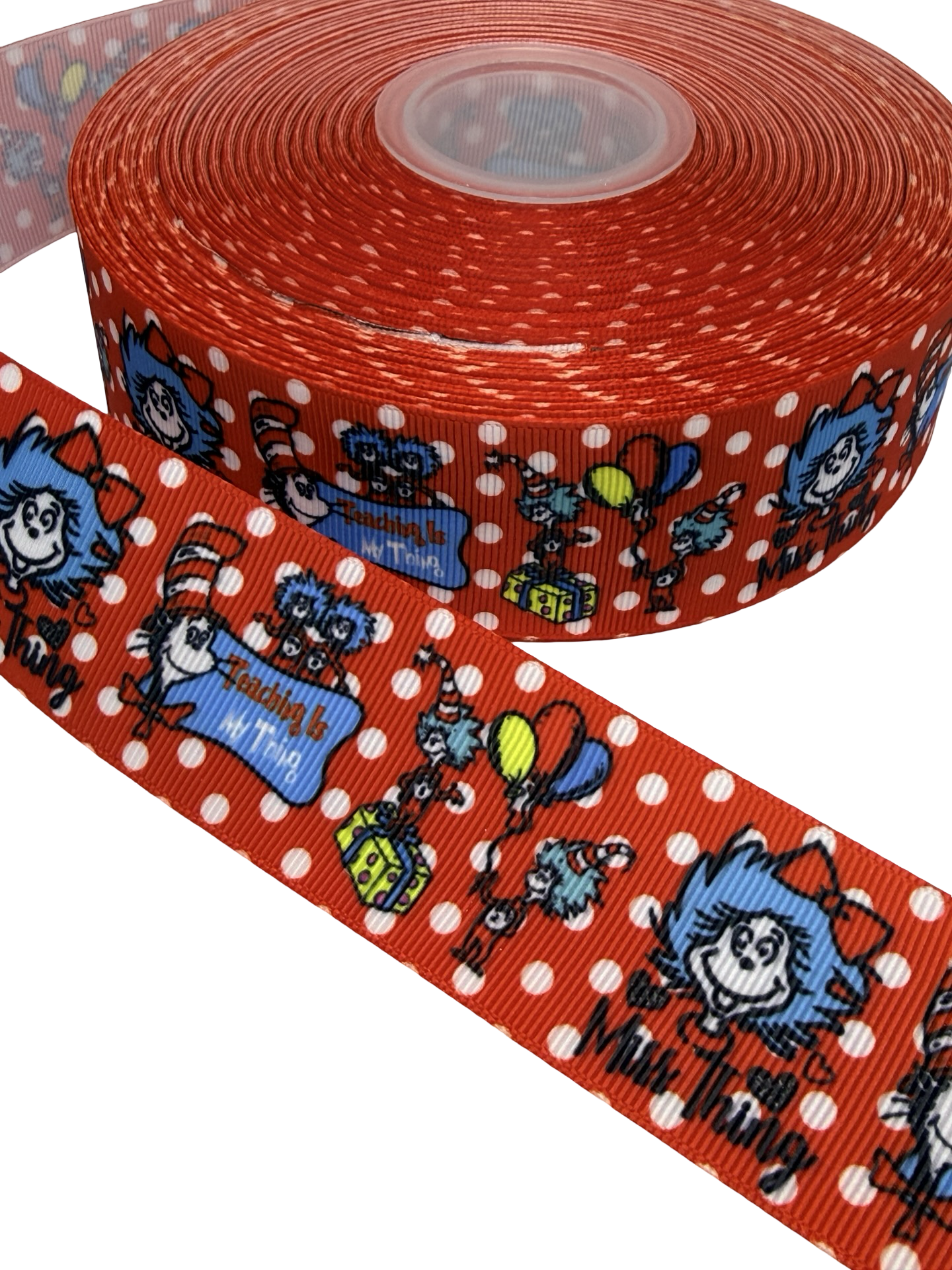 Dr Suss Ribbon, Doctor Suss Ribbon 🟢 (38mm / 1.5 inch Ribbon)