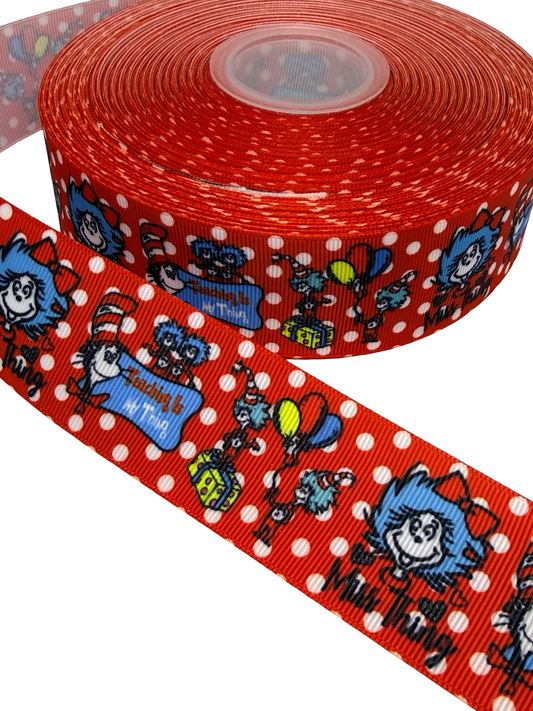 Dr Suss Ribbon, Doctor Suss Ribbon 🟢 (38mm / 1.5 inch Ribbon)
